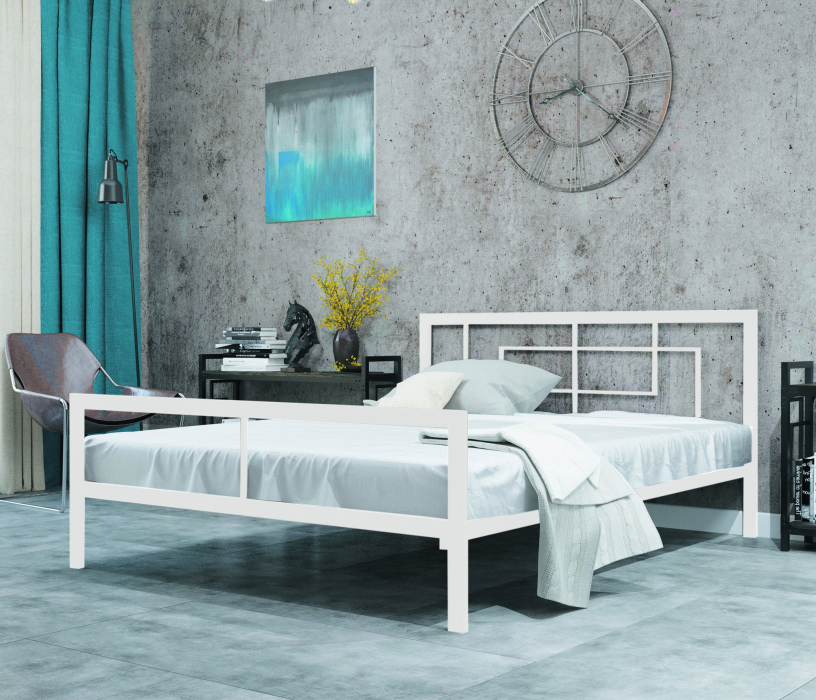 Кровати 120 см, Кровать в стиле лофт Кантерано 1.2