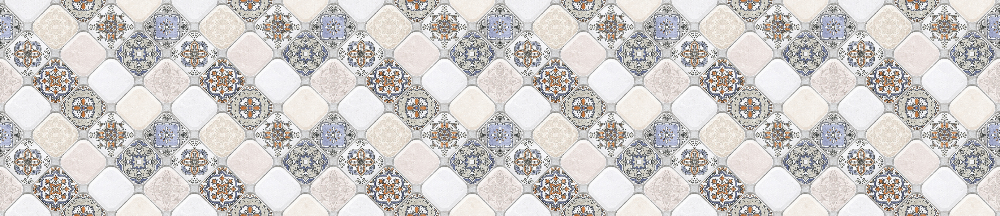 Стеновые панели из МДФ, Панель SP 340 2800*610*6  глянец Мозайка