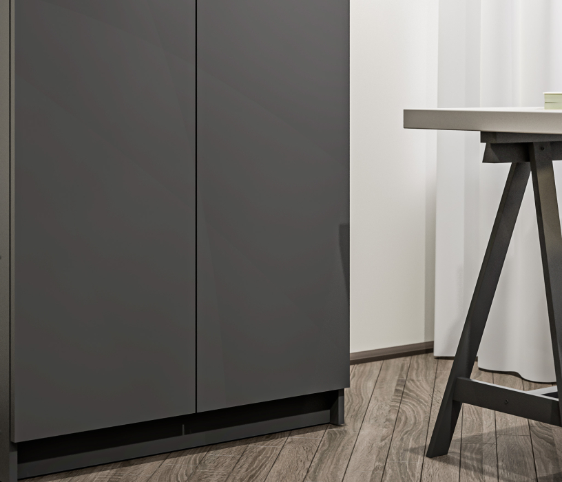 Шкафы распашные, Шкаф 2 дверный Леон СБ-3361