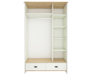 Шкаф 3-х дв. с ящиками Тифани 305.02