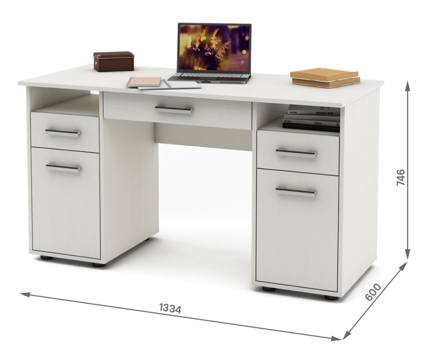 Прямые, Письменный стол Остин-5Я