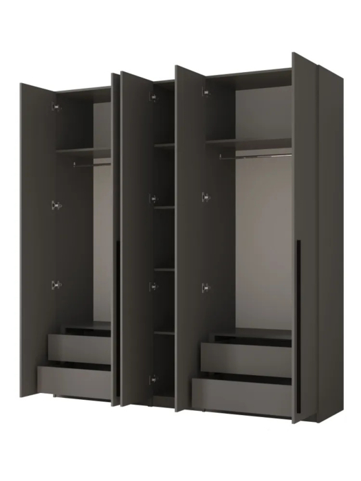 Шкафы распашные, Шкаф распашной 5-ти дверный София 2200х2000х520 мм