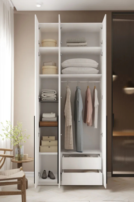 Шкафы распашные, Шкаф распашной с антресолью София 2600х1200х520 мм