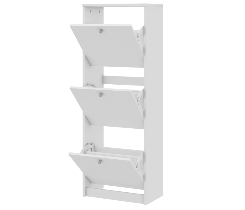 Шкафы в прихожую, Обувница закрытая Теви с тремя отделениями