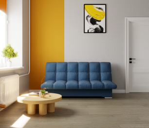 Прямой диван Финка,книжка,велюр