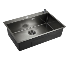 Кухонные мойки, Мойка универсального монтажа EMB-125A PVD Nano