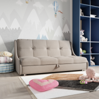 Диваны кровати со спальным местом, Прямой диван Куба на 1200 ППУ, велюр