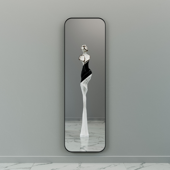 Зеркала в спальню, Настенное зеркало в раме GENGLASS KUVINO L