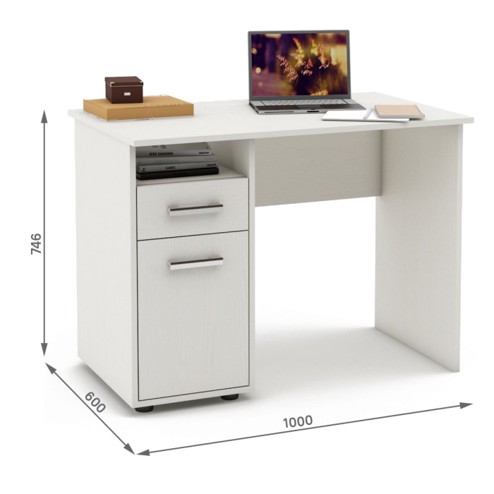 Прямые, Письменный стол Остин-2