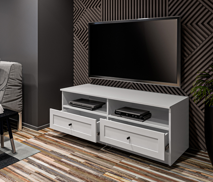 ТВ-тумбы, Тумба Твин СБ-3381 Белый