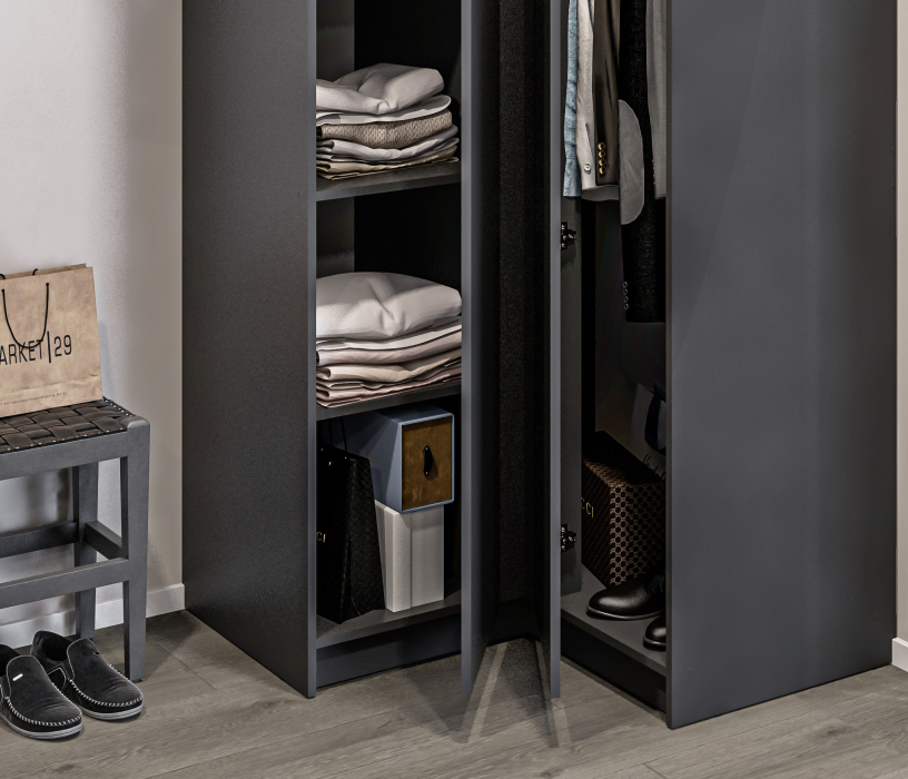 Угловые шкафы, Шкаф угловой Леон СБ-3365