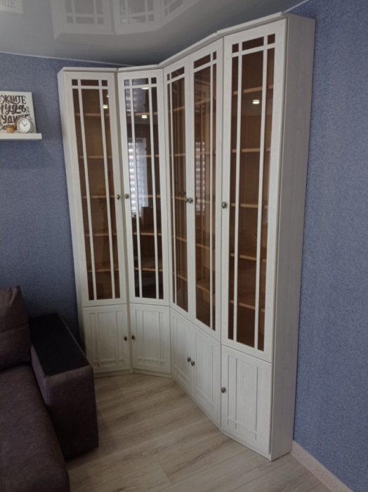 Угловые шкафы, Модульная система Sherlock (модуль 33) Шкаф для книг угловой