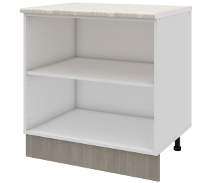 Шкаф напольный  со столешницей 80 см Иола