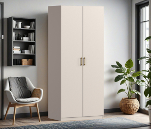 Шкаф двухдверный Макс 1000 мм, вариант №5 (ЛДСП)