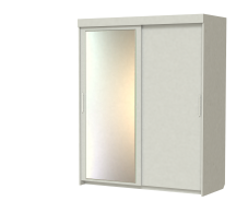 Шкафы-купе 2-х дверные, Шкаф-купе шк-19 двухдверный с зеркалом