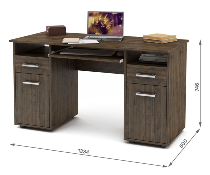 Прямые, Письменный стол Остин-5К