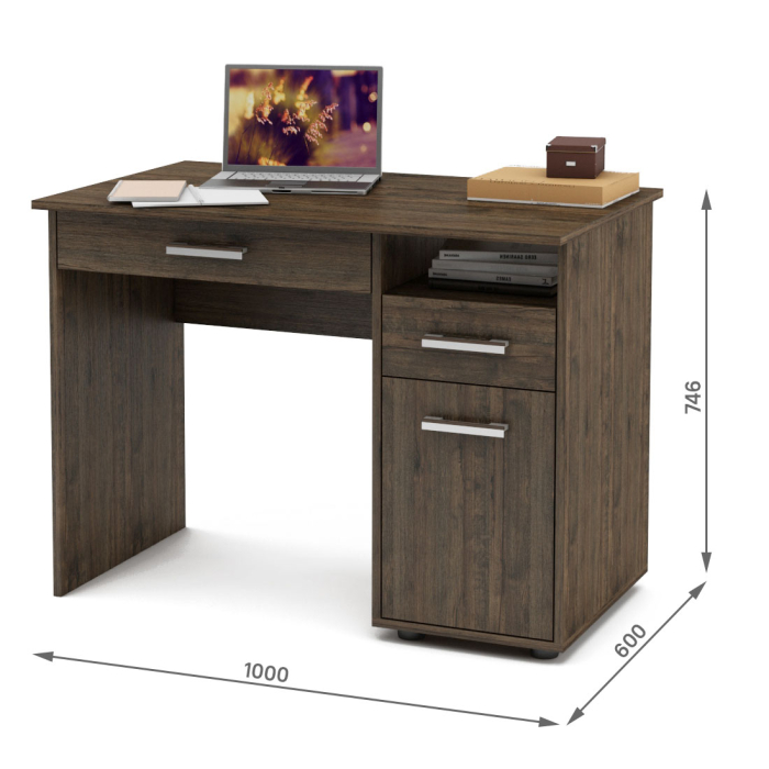 Прямые, Письменный стол Остин-1Я