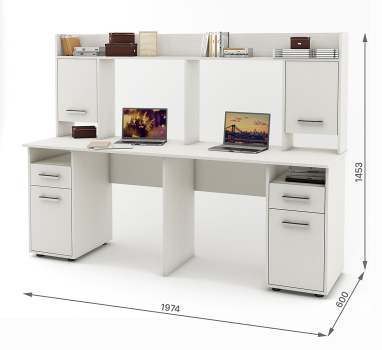 Прямые, Письменный стол Остин-19