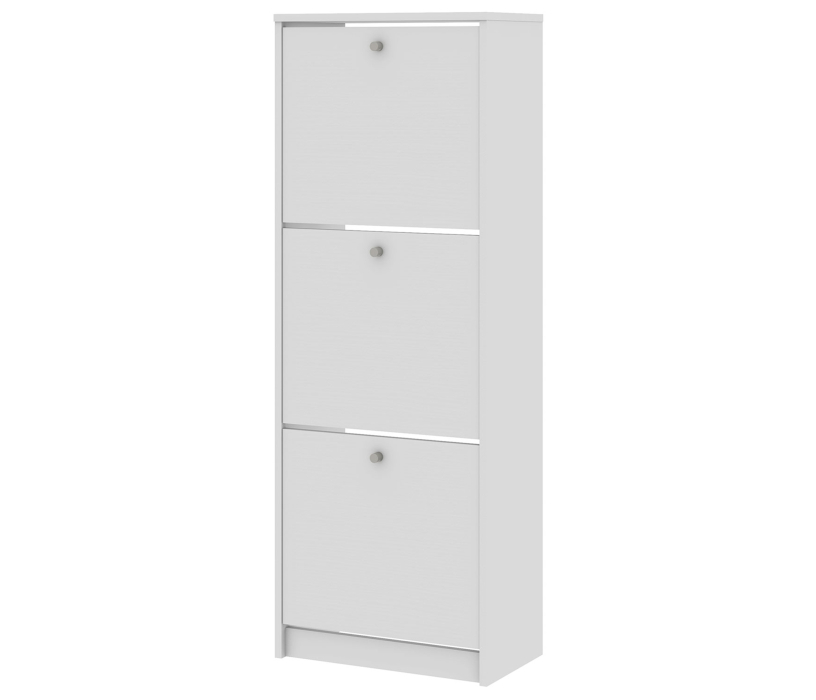 Шкафы в прихожую, Обувница закрытая Теви с тремя отделениями