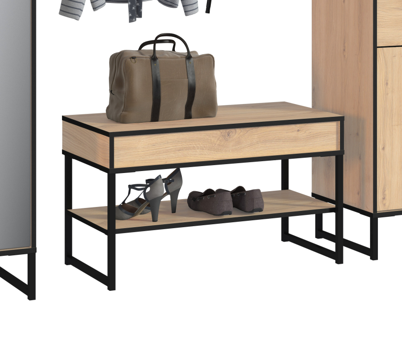 Прихожие, Лофт прихожая Дуб Минерва