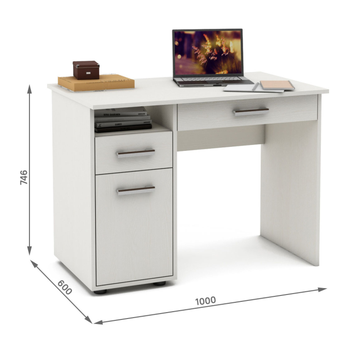 Прямые, Письменный стол Остин-2Я