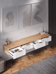 Тумба подвесная Ингрия Luxe 11