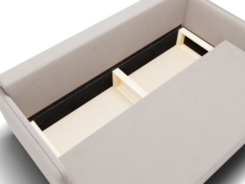 Прямой диван Санти,еврокнижка,велюр