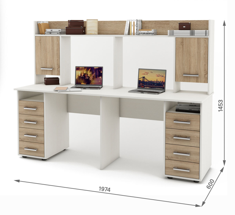 Прямые, Письменный стол Остин-20