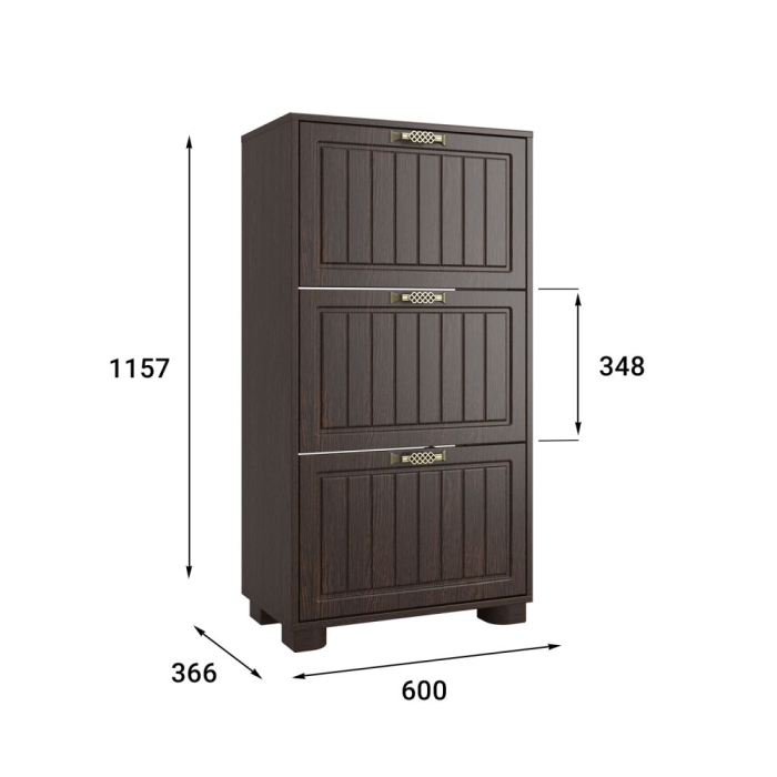 Обувницы, Тумба для обуви (обувница) «Монблан» МБ-34К