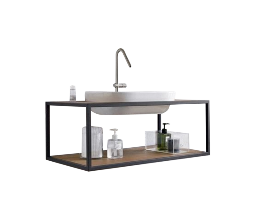 Тумбы без раковины, Полка под раковину Бруклин