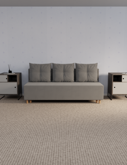 Диваны еврокнижки, Прямой диван Сияние,еврокнижка,велюр