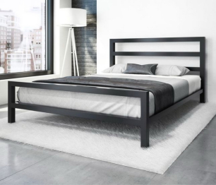 Кровать в стиле лофт Аристо new 0.9