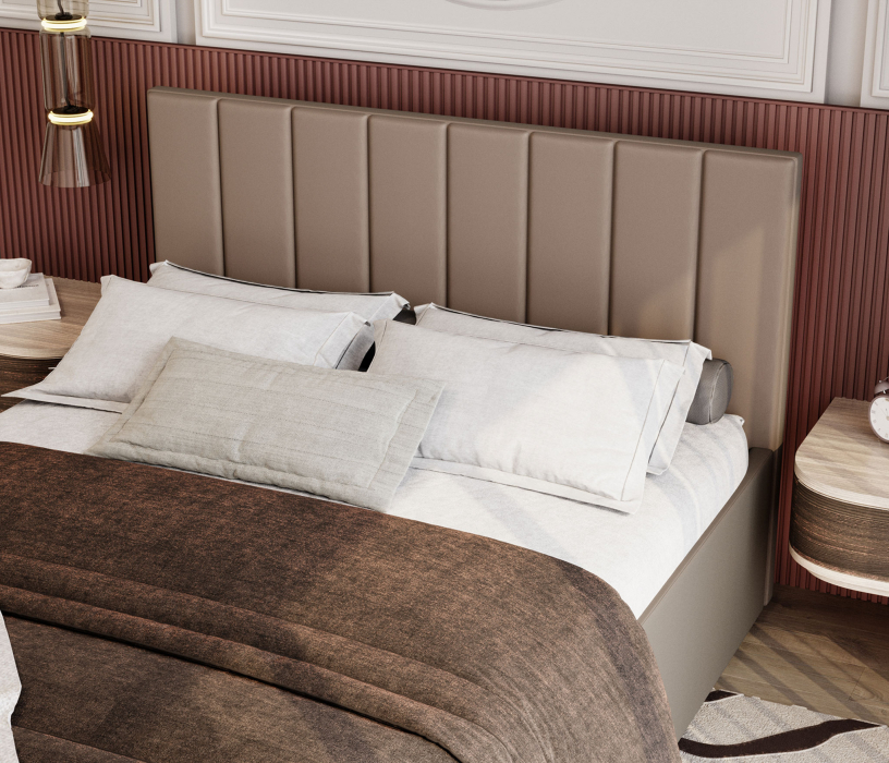 Мягкая кровать, Кровать Аурелия 1,2 с ПМ