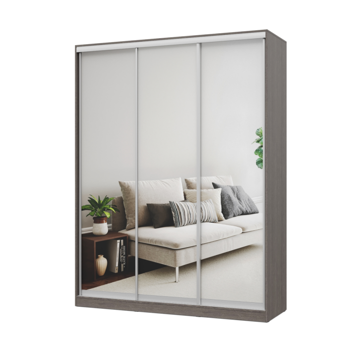 Шкафы-купе 3-х дверные, Шкаф-купе 3-дв  Роланд Р183  (в2360*ш1800*г590)