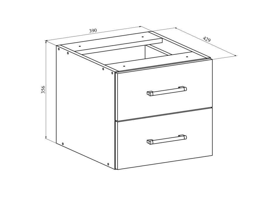Комоды, Тумба подвесная  ОФ-21