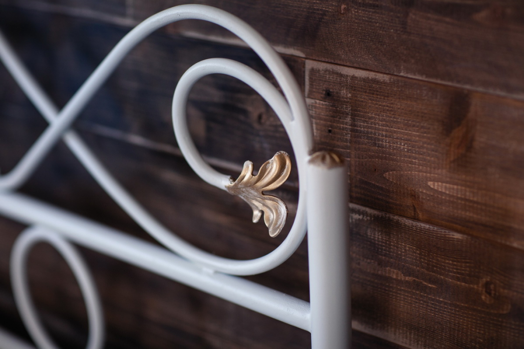 Кованые кровати, Кованая кровать Венеция 1.8 с одной спинкой