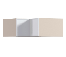 Квадро, Квадро шкаф навесной угловой 2 дв 90х36 см