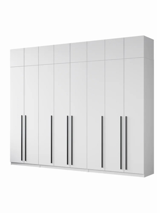 Шкафы распашные, Шкаф распашной 8-ми дверный с антресолью София 2600х3200х520 мм