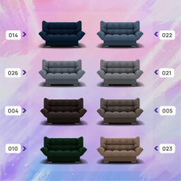 Прямой диван Клик-кляк ППУ, велюр