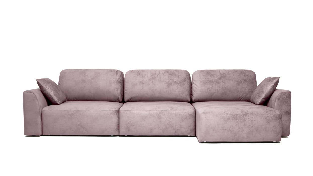 Диваны угловые в гостиную, Диван угловой Trump, велюр