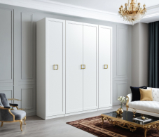 Для одежды, Шкаф четырехдверный Ассоль/Макс 2000 мм