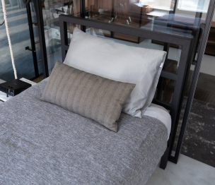 Кровать в стиле лофт Аристо 0.9