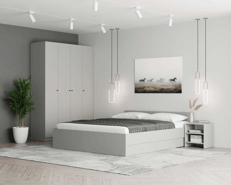 Прикроватные тумбы, Модульная система Даром Д60 Тумба прикроватная