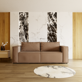 Прямой диван Рашт ППУ, велюр