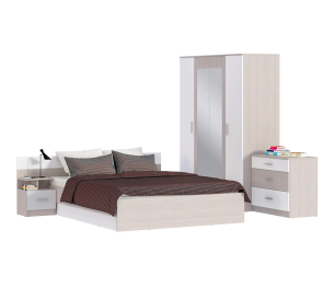 Уют СБ-2747/1.Н Кровать Авиньон,Белый