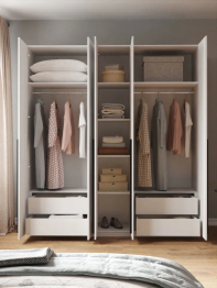 Шкаф распашной 5-ти дверный София 2200х2000х520 мм