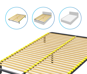 Ортопедическое основание 180х200 см с узкой ламелью