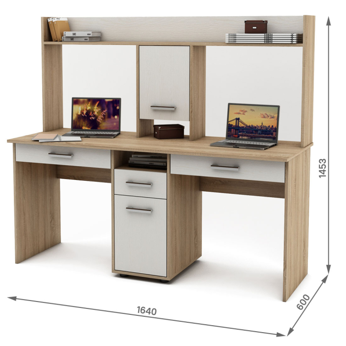 Прямые, Письменный стол Остин-15Я