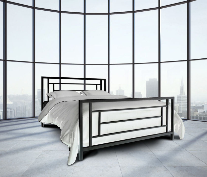 Кровати 120 см, Кровать в стиле лофт Орландо 1.2