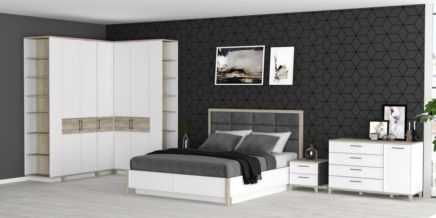 Кровати, Модульная система AURELIO (модуль 306) Кровать Люкс 1800 + орт.осн.